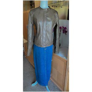NWOT WOMENS MOTORCYCLE JACKET BY JACK SIZE L